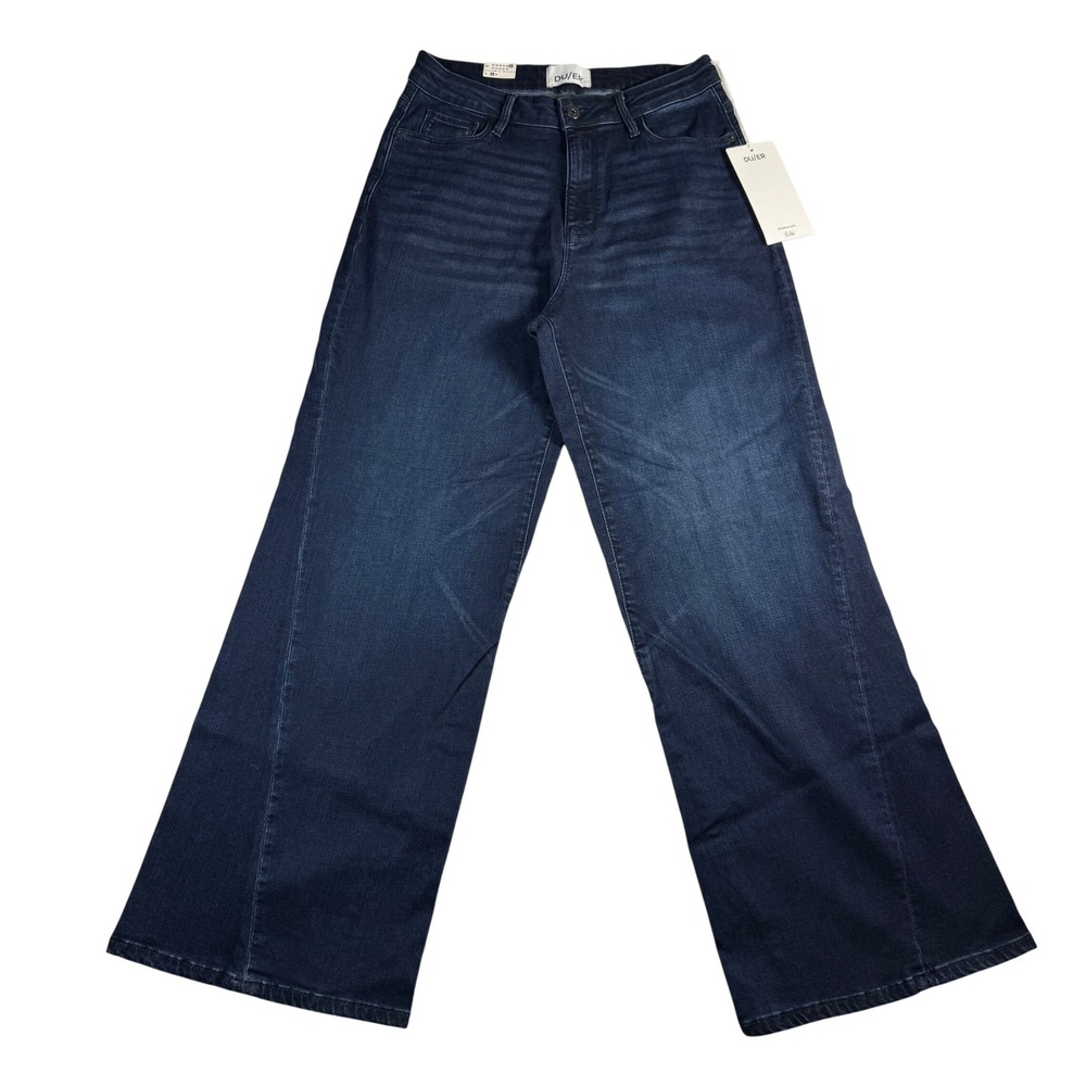 DU/ER No Sweat Denim High Rise Wide Leg Jeans 29x30 Nostalgia Tone NWT Women